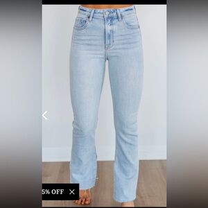 Hidden Straight Leg Jeans